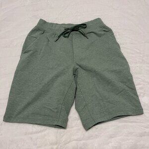 Lululemon Heathered Green Shorts 9"